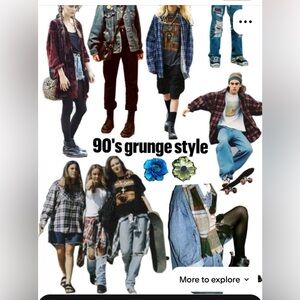 grunge style bundle 90s downtown girl